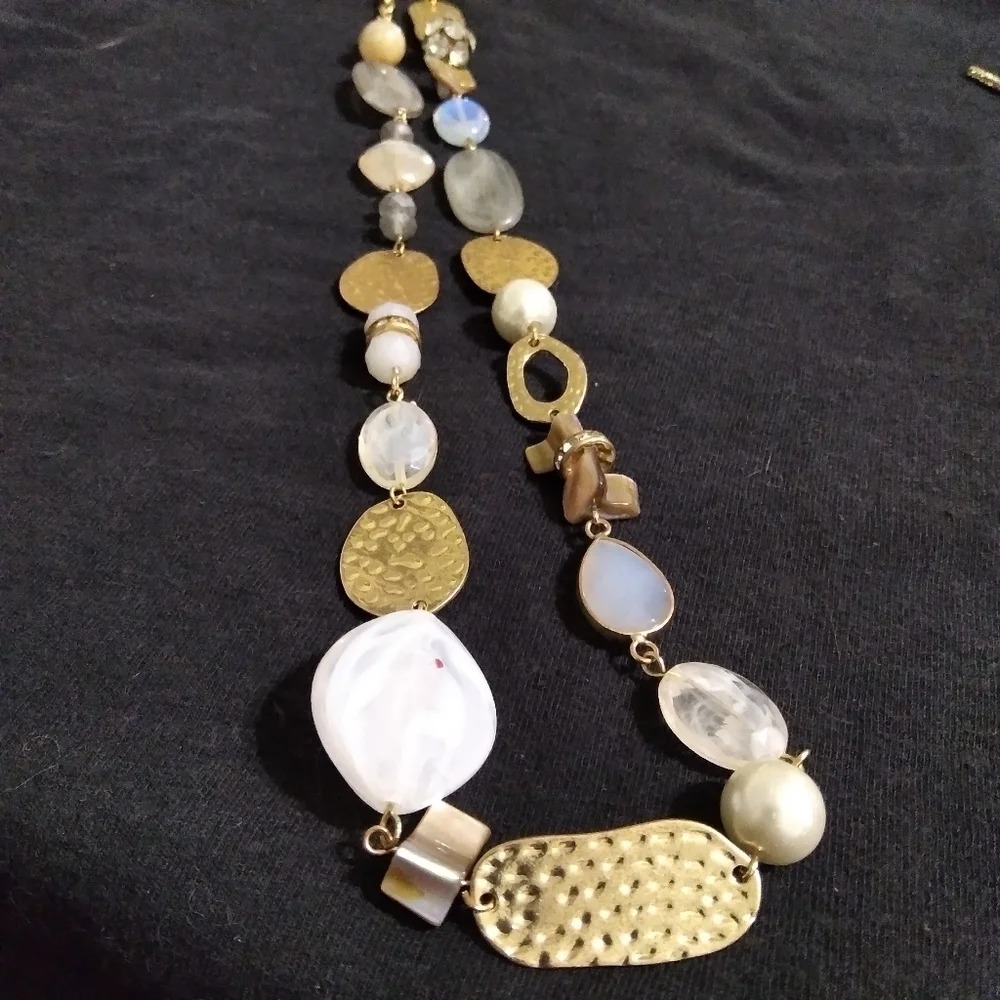 Goldtone necklaces